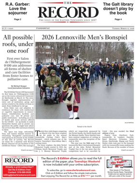 Cover of Sherbrooke Record