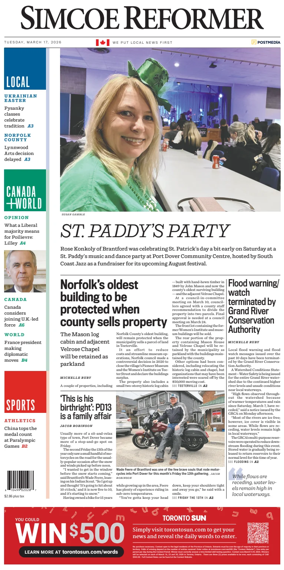Cover of Simcoe Reformer