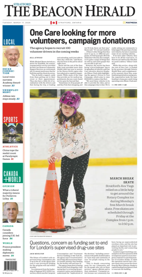 Cover of The Beacon Herald