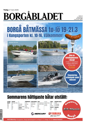 Cover of Borgabladet