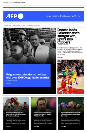 Cover of AFP English