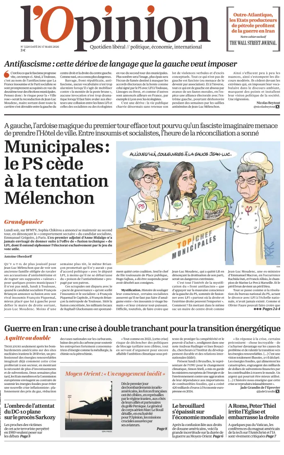 Cover of L'Opinion