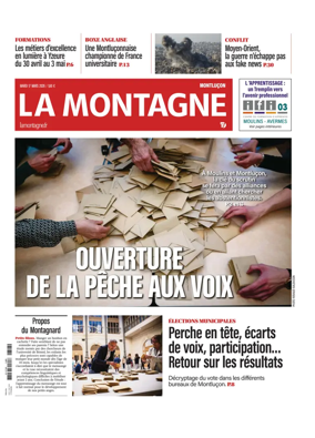 Cover of La Montagne (Montlucon)