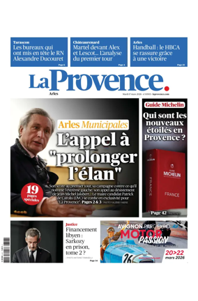 Cover of La Provence Arles