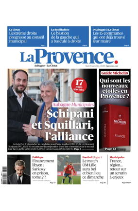 Cover of La Provence Aubagne-La Ciotat