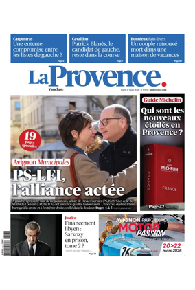 Cover of La Provences Vaucluse