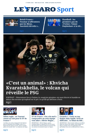Cover of Le Figaro Sport