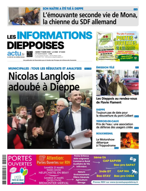 Cover of Les Informations Dieppoises