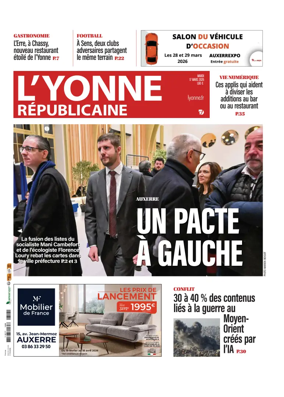 Cover of L'Yonne Republicaine