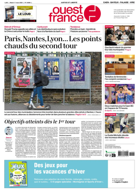 Cover of Ouest France (Caen - Bayeux - Falaise - Vire)