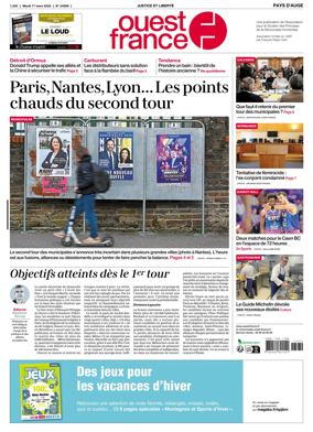 Cover of Ouest France (Pays d'Auge)
