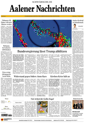 Cover of Aalener Nachrichten