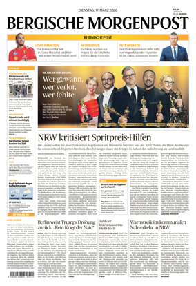 Cover of Bergische Morgenpost Wermelskirchen/Huckeswagen/Radevormwald