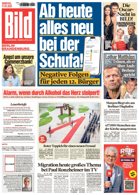 Cover of BILD Berlin-Brandenburg