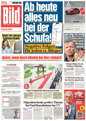Cover of BILD Munchen