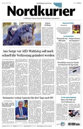 Cover of Demminer Zeitung