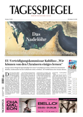 Cover of Der Tagesspiegel