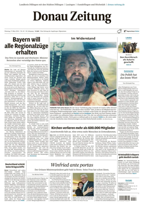 Cover of Donau Zeitung