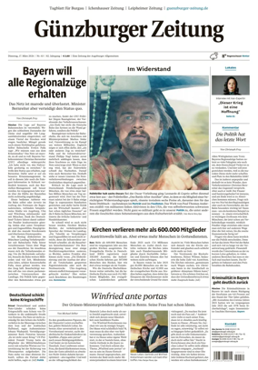 Cover of Guenzburger Zeitung