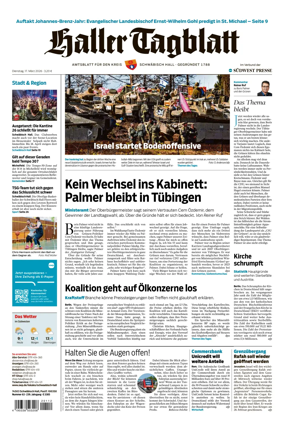 Cover of Haller Tagblatt
