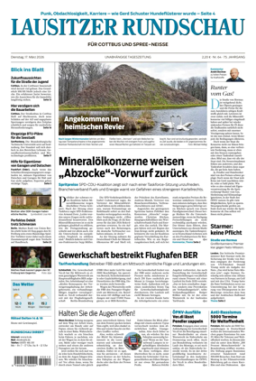 Cover of Lausitzer Rundschau