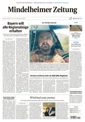 Cover of Mindelheimer Zeitung