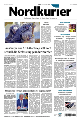 Cover of Muritz-Zeitung