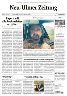 Cover of Neu-Ulmer Zeitung