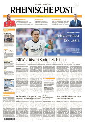 Cover of Rheinische Post Erkelenz