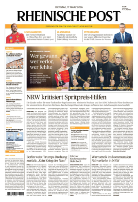 Cover of Rheinische Post Krefeld Kempen