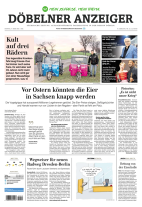 Cover of Sachsische Zeitung (Dobeln)