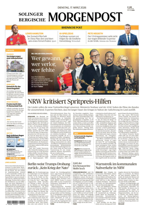 Cover of Solinger Bergische Morgenpost/Remscheid