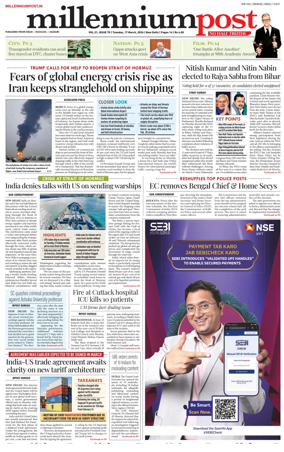 Cover of Millennium Post