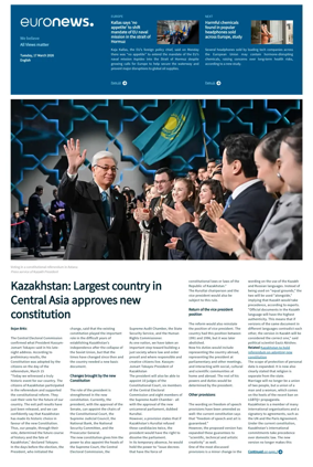 Cover of EuroNews (English Edition)