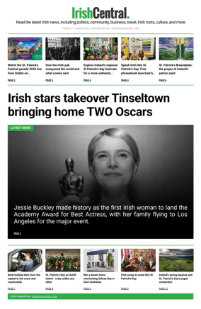 Cover of Irish Central