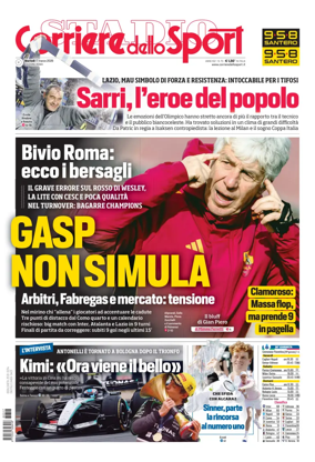Cover of Corriere dello Sport (Roma)