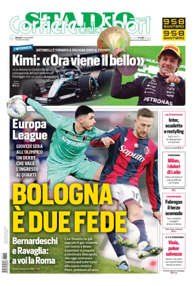 Cover of Corriere dello Sport Stadio (Bologna)