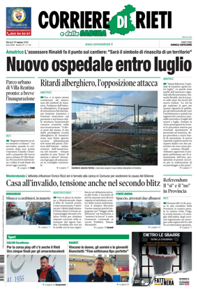Cover of Corriere di Rieti