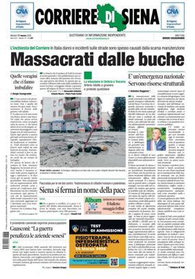 Cover of Corriere di Siena