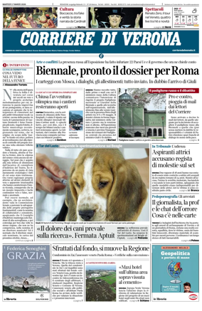 Cover of Corriere di Verona