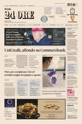 Cover of Il Sole 24 Ore