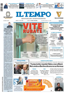 Cover of Il Tempo (Nazionale)