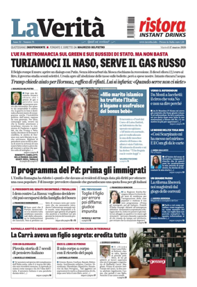 Cover of La Verita (Italia)