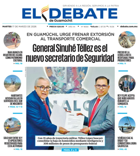 Cover of El Debate de Guamuchil