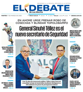 Cover of El Debate de Los Mochis
