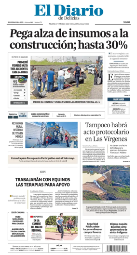 Cover of El Diario de Delicias