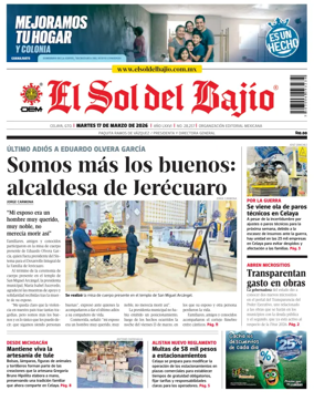 Cover of El Sol de Bajio