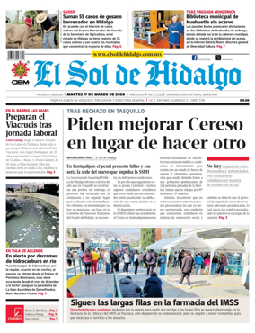 Cover of El Sol de Hidalgo