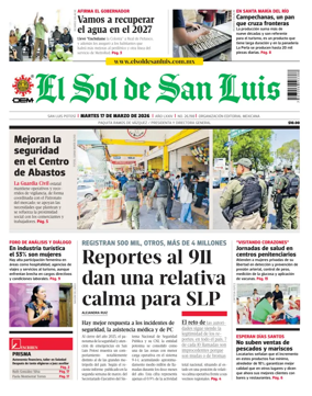 Cover of El Sol de San Luis Potosi