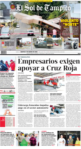 Cover of El Sol de Tampico